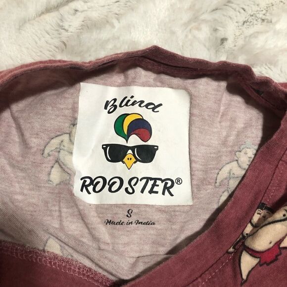 BLIND Rooster faded sumo tee size S - Picture 4 of 9